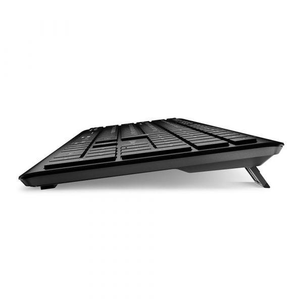 Teclado SHARKOON OfficePal K30W (Alemão - Teclas tesoura - USB - Preto), miniatura 4