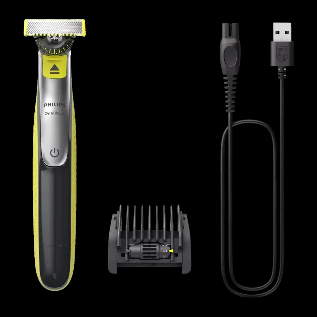 Máquina de Barbear PHILIPS OneBlade 360 QP2734/23 (Verde/Cinzento), miniatura 2