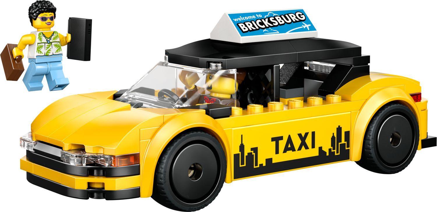 LEGO 60487 City Táxi Amarelo (5+ anos - 122 peças)