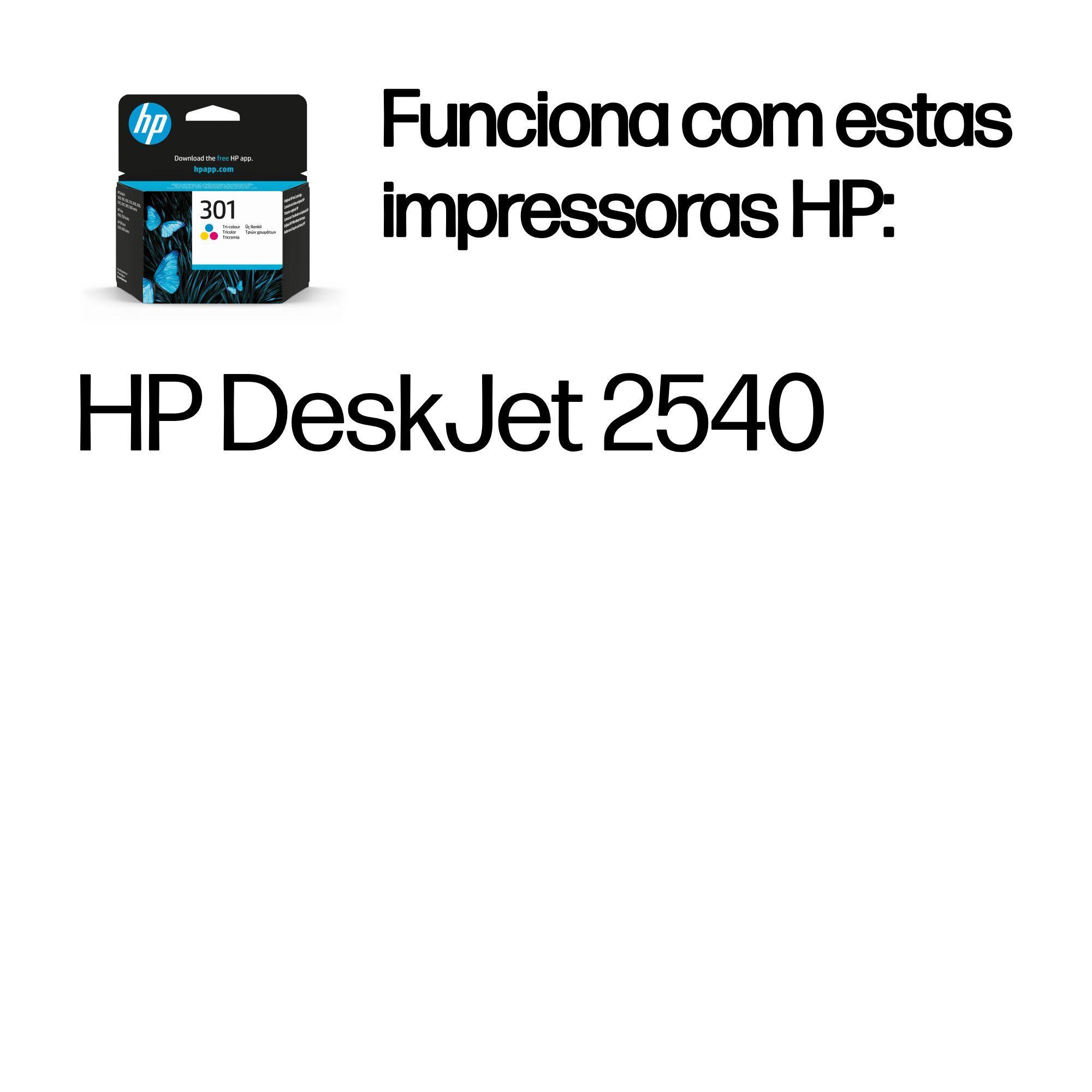 Tinteiro HP 301 CH562EE (150 páginas - Tricolor), miniatura 2