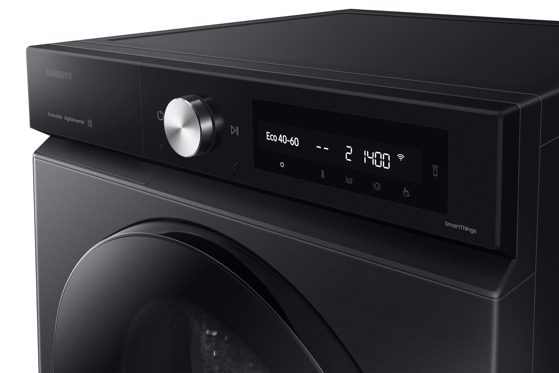 Máquina de Lavar Roupa Independente SAMSUNG WW90DB7U94GBU3 (1400 RPM - B - A - Preto) — miniatura 8