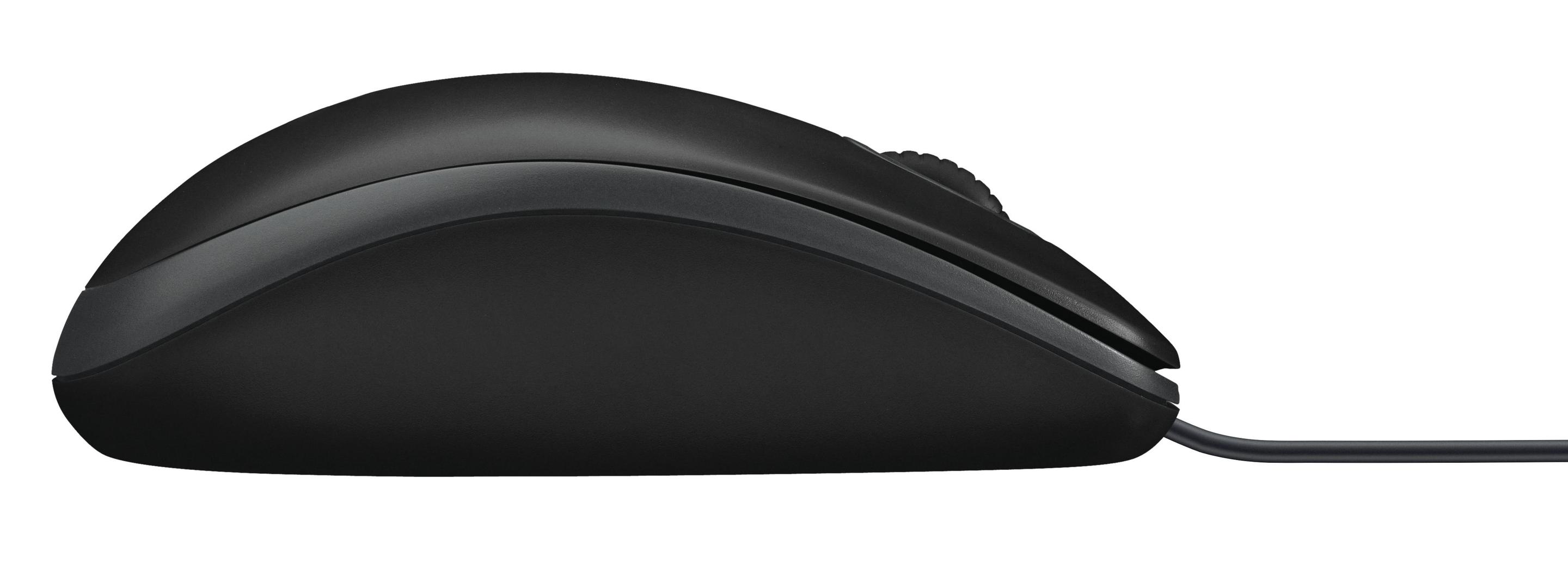 Rato LOGITECH B100 (Ambidestro - 800 DPI - Ótico - Preto) — miniatura 6