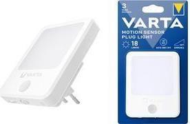 Luz Noturna com Sensor de Movimento VARTA Motion Sensor Plug Light (Branco)