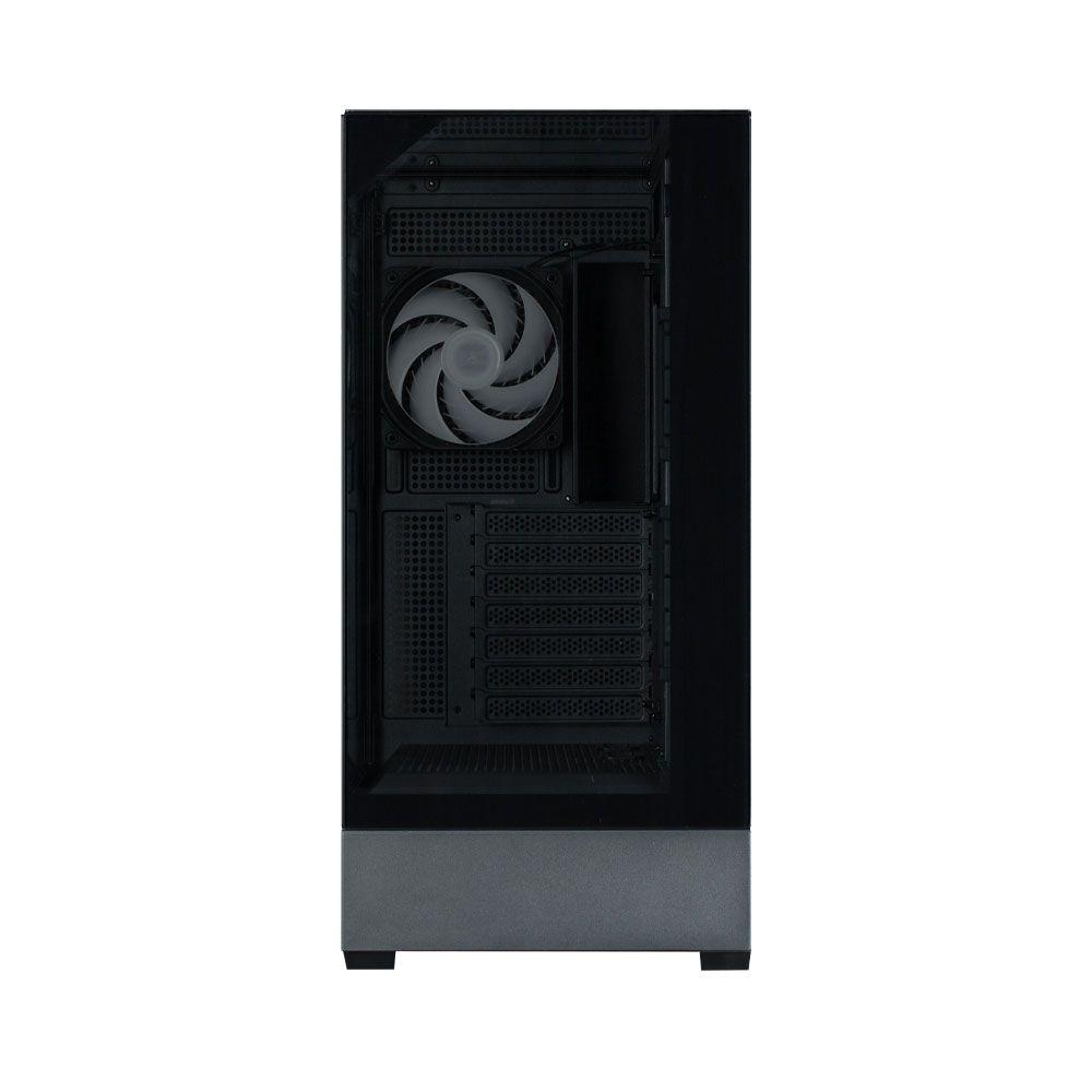 Caixa ATX ZALMAN P40 Prism (ATX, Micro ATX, Mini-ITX - Midi Tower - Plástico, aço, vidro temperado - Preto) — miniatura 6