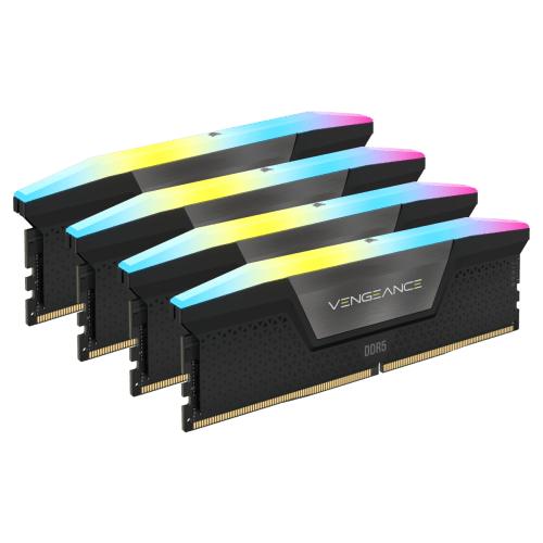 Memória RAM CORSAIR Vengeance RGB CMH64GX5M4B6600C32 (6600 MHz - 64 GB - DIMM)