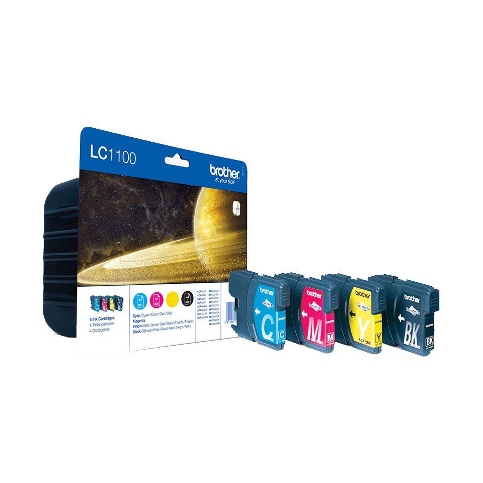 Tinteiro BROTHER LC1100VALBP (Preto, Ciano, Magenta e Amarelo), miniatura 2