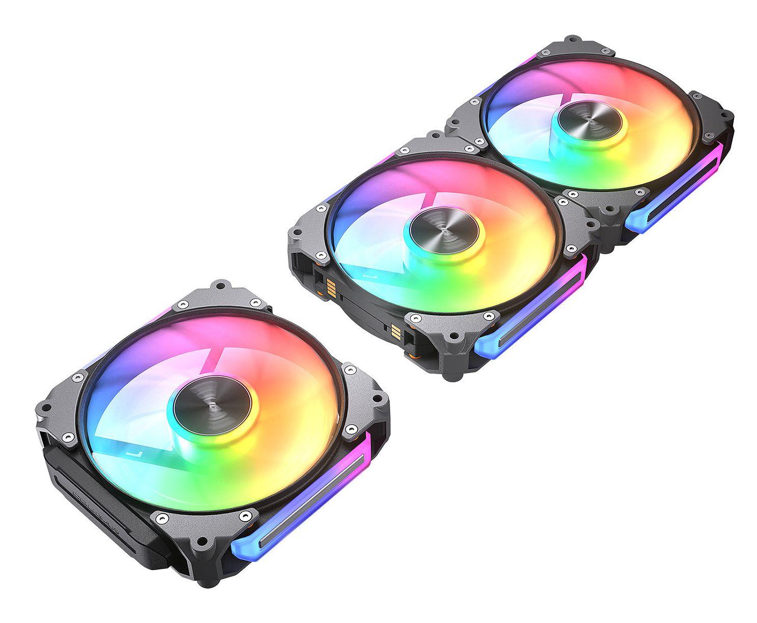 Ventoinha para Caixa de PC COUGAR CF-APR12HB-RGB (Preto) — miniatura 6