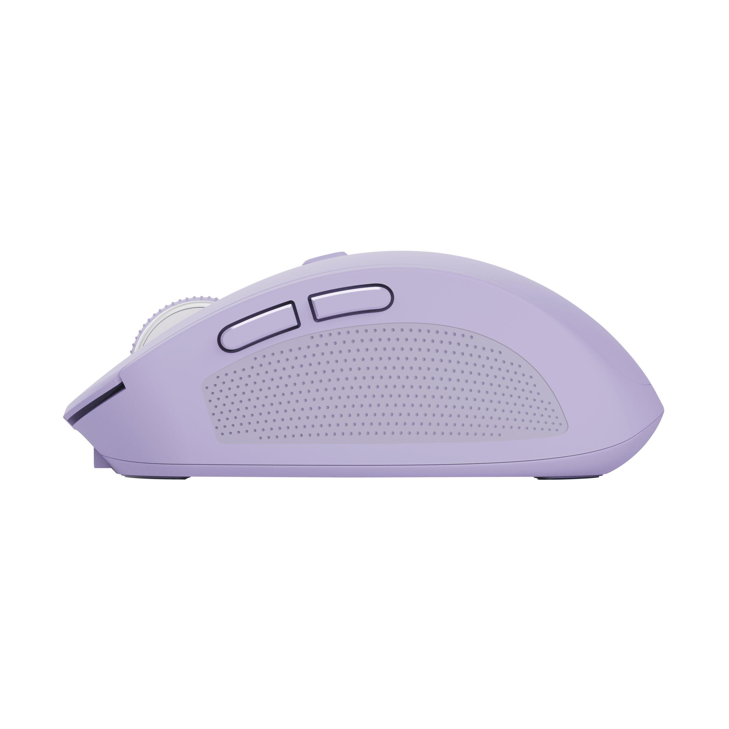 Rato TRUST Ozaa Compact 25384 (Mão direita - 3200 DPI - Ótico - Lilás), miniatura 4