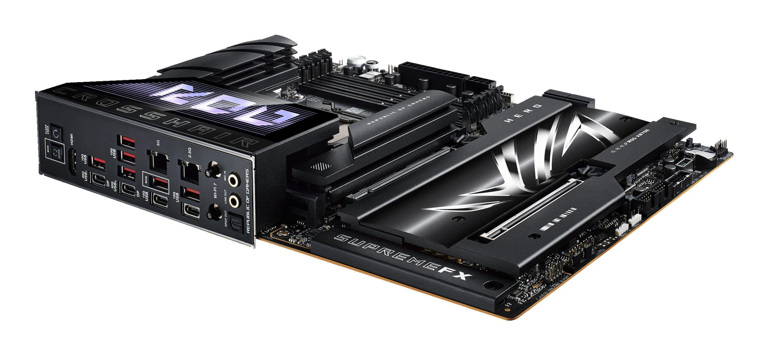 Motherboard ASUS ROG Crosshair X870E Hero (AM5 - ATX - PC), miniatura 10
