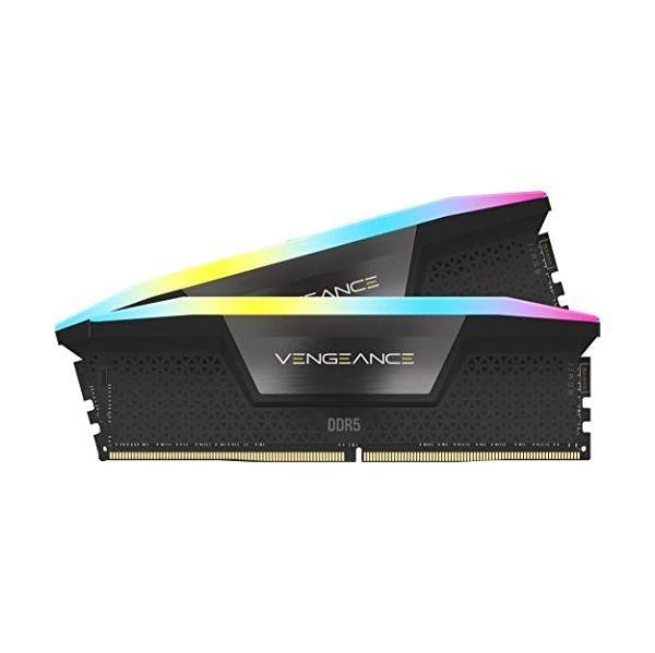Memória RAM CORSAIR Vengeance RGB CMH32GX5M2B6200C36 (6200 MHz - 32 GB - DIMM), miniatura 2