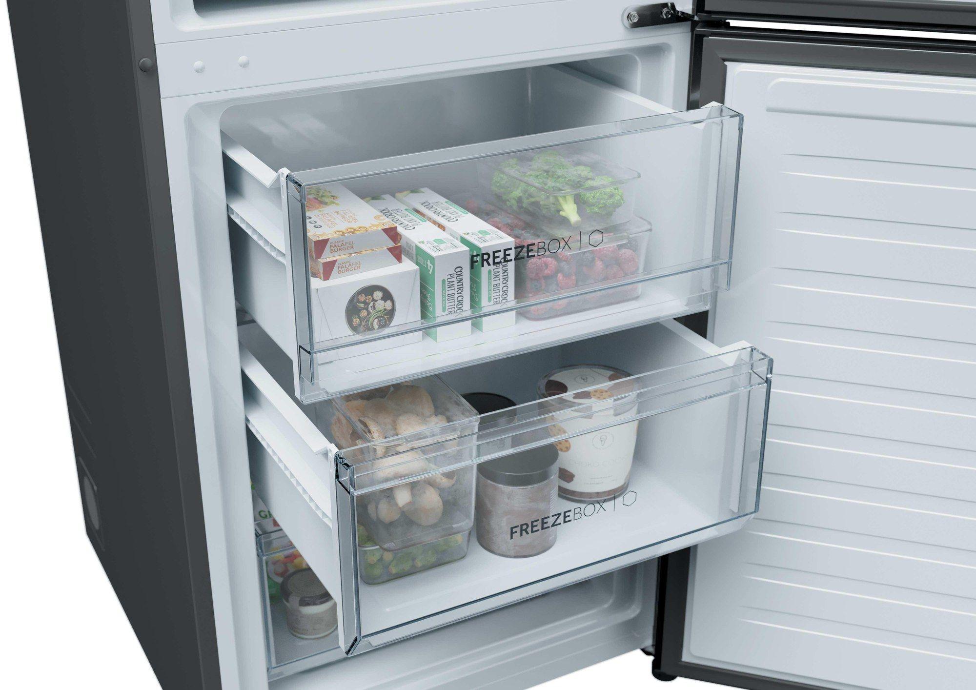 Frigorífico Combinado Independente HAIER HDPR3618DNPD (355 L - 187x59,5x66,7 cm - 187 cm - Inox), miniatura 8