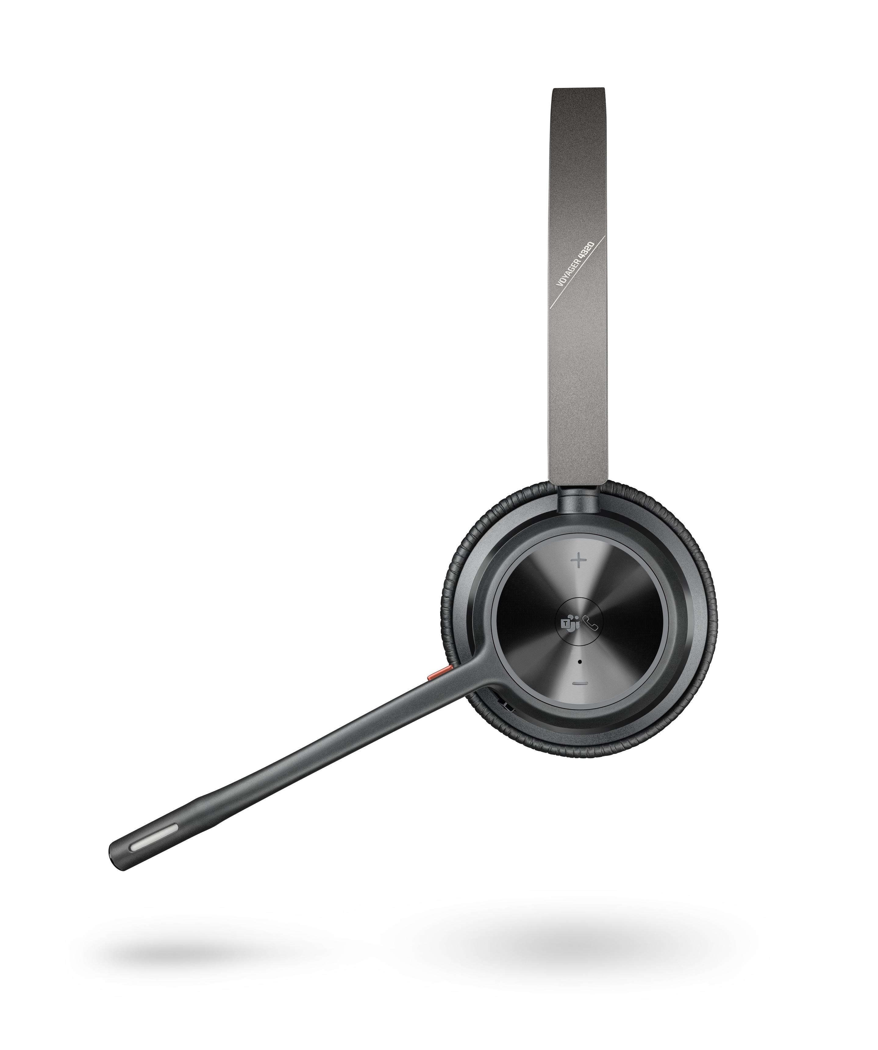 Headset POLY Voyager 4320 UC (Binaural - Sem fios - Circum-aural - Preto) — miniatura 4