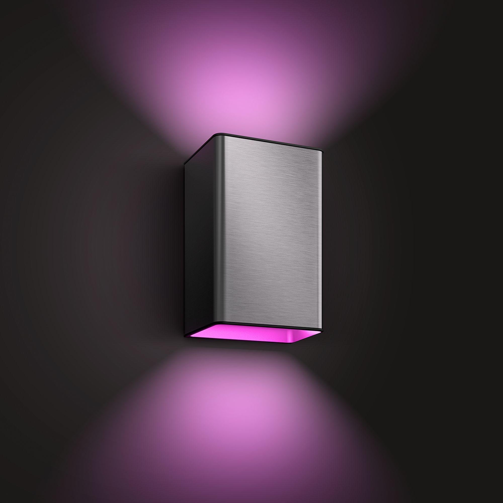 Candeeiro de Parede Exterior PHILIPS Hue Resonate (Aço inoxidável - Aço inoxidável) — miniatura 6
