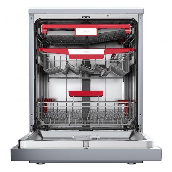 Máquina de Lavar Loiça Independente TEKA DFS76860SS (14 talheres - B - 42 dB - Inox), miniatura 3