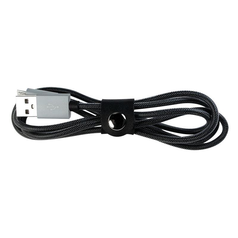 Cabo USB LOGILINK CU0132 (1 m - USB A - Micro-USB A - Cinzento)
