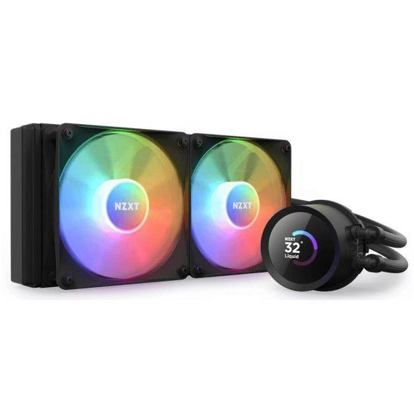 Sistema de Refrigeração Líquida NZXT Kraken 240 RGB (1800 RPM - RGB multicolor - 4 pinos - Preto), miniatura 2