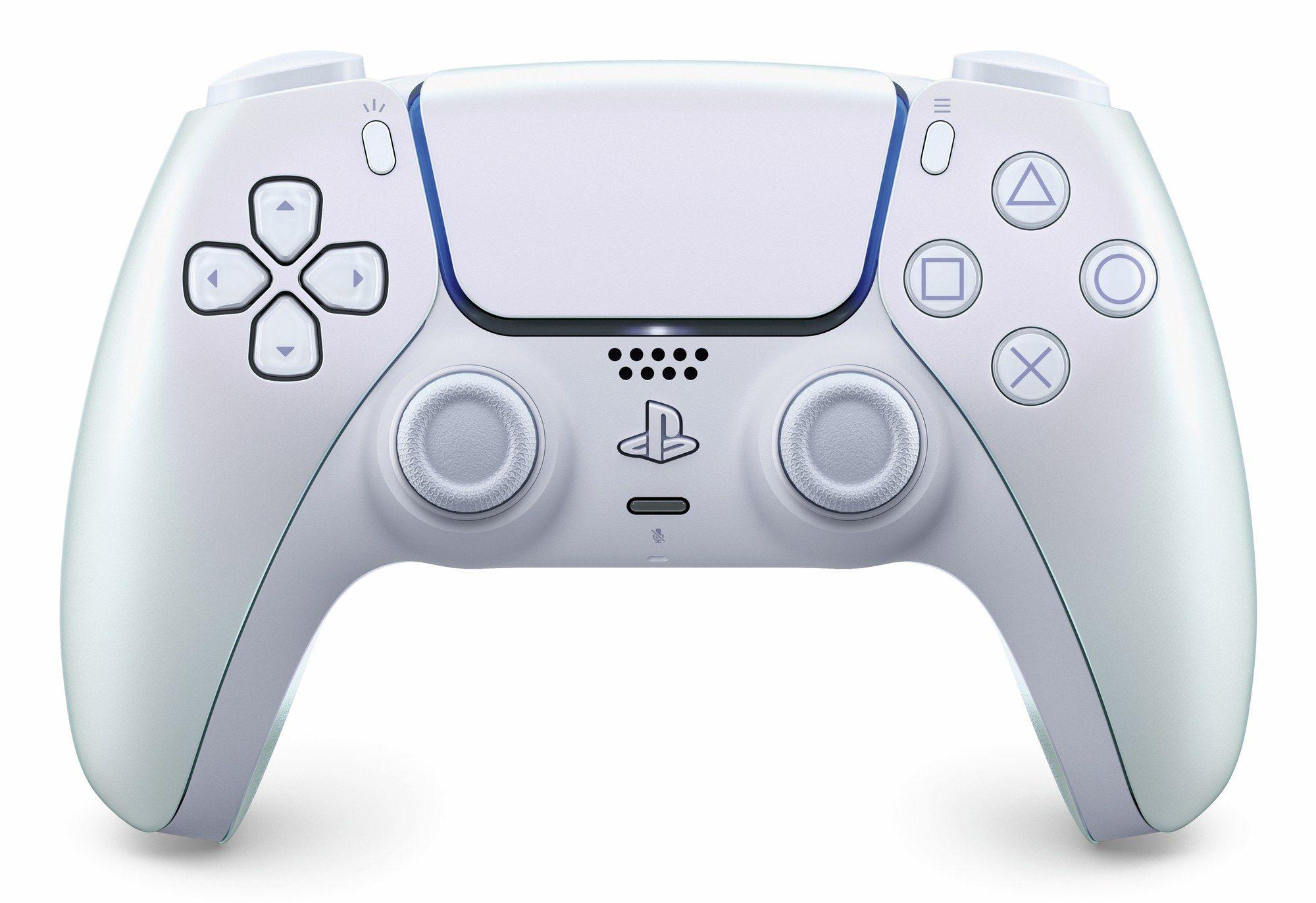 Comando SONY DualSense v3 Chroma Pearl (PlayStation - Com fios e sem fios - Pérola)