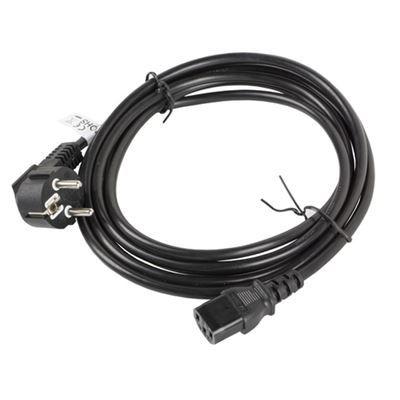 Cabo de Alimentação LANBERG CA-C13C-11CC-0050-BK (5 m - CEE 7/7 - Acoplador C13 - Preto), miniatura 2