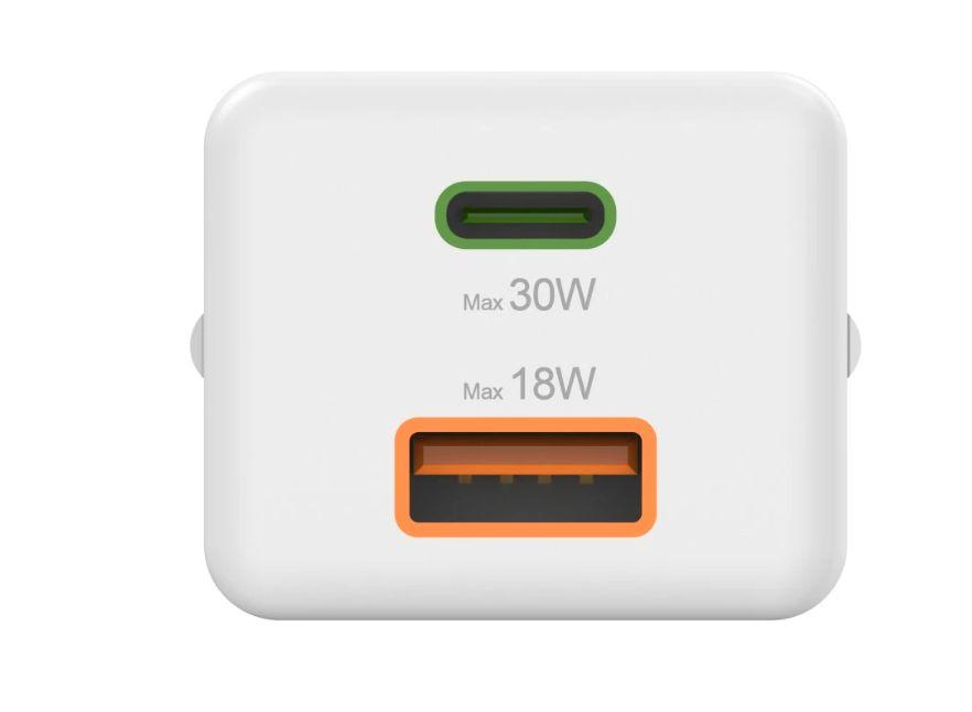 Carregador de Smartphone HAMA 00201992 (30 W - Branco), miniatura 7