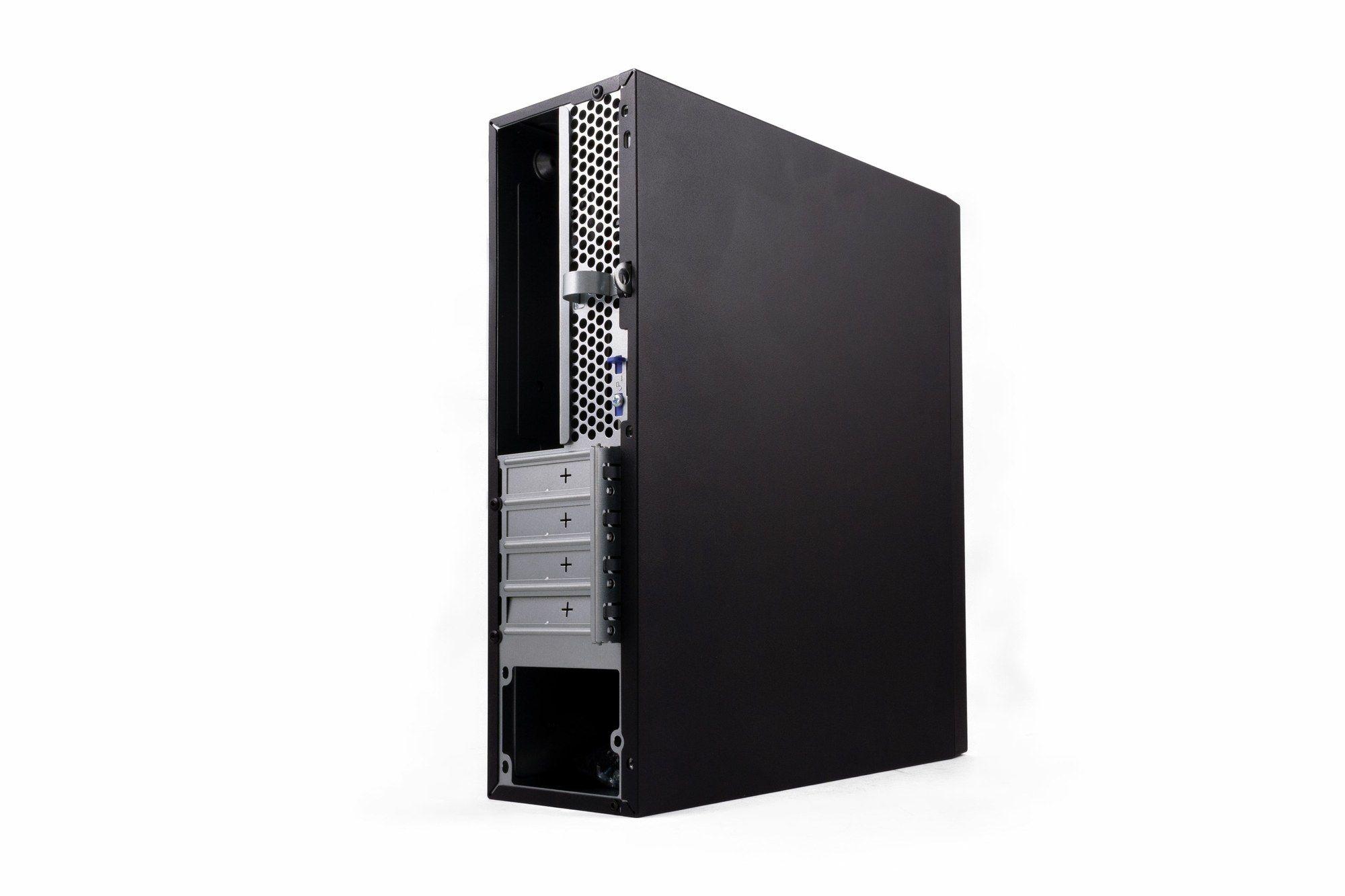 Caixa PC COOLBOX T360 Slim (Micro ATX, Mini-ITX - TFX - 300 W - Preto) — miniatura 9