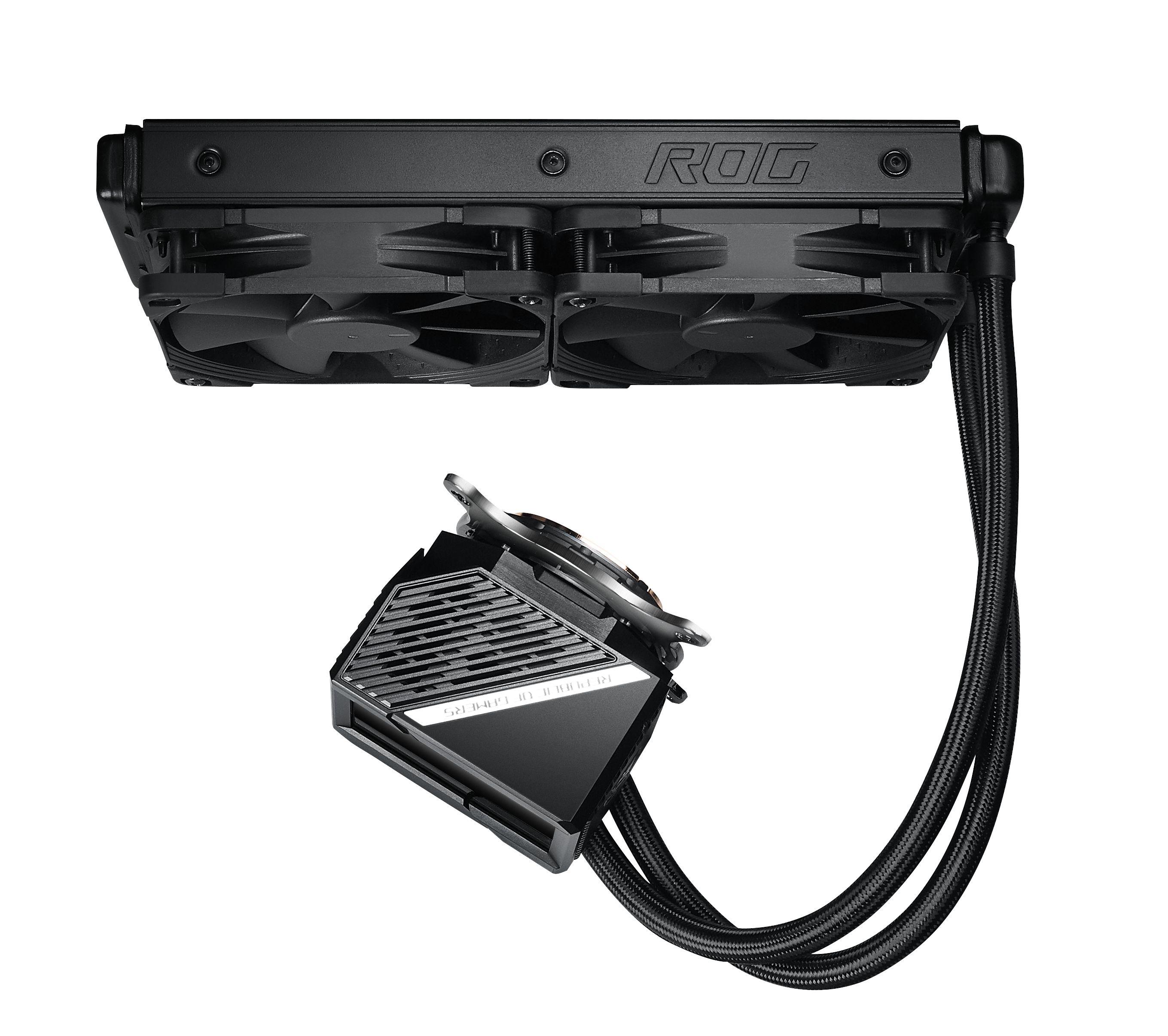 Kit de Refrigeração Líquida ASUS ROG Ryujin II 240 (12 cm - 2000 RPM - 2,7 cm - Preto), miniatura 2