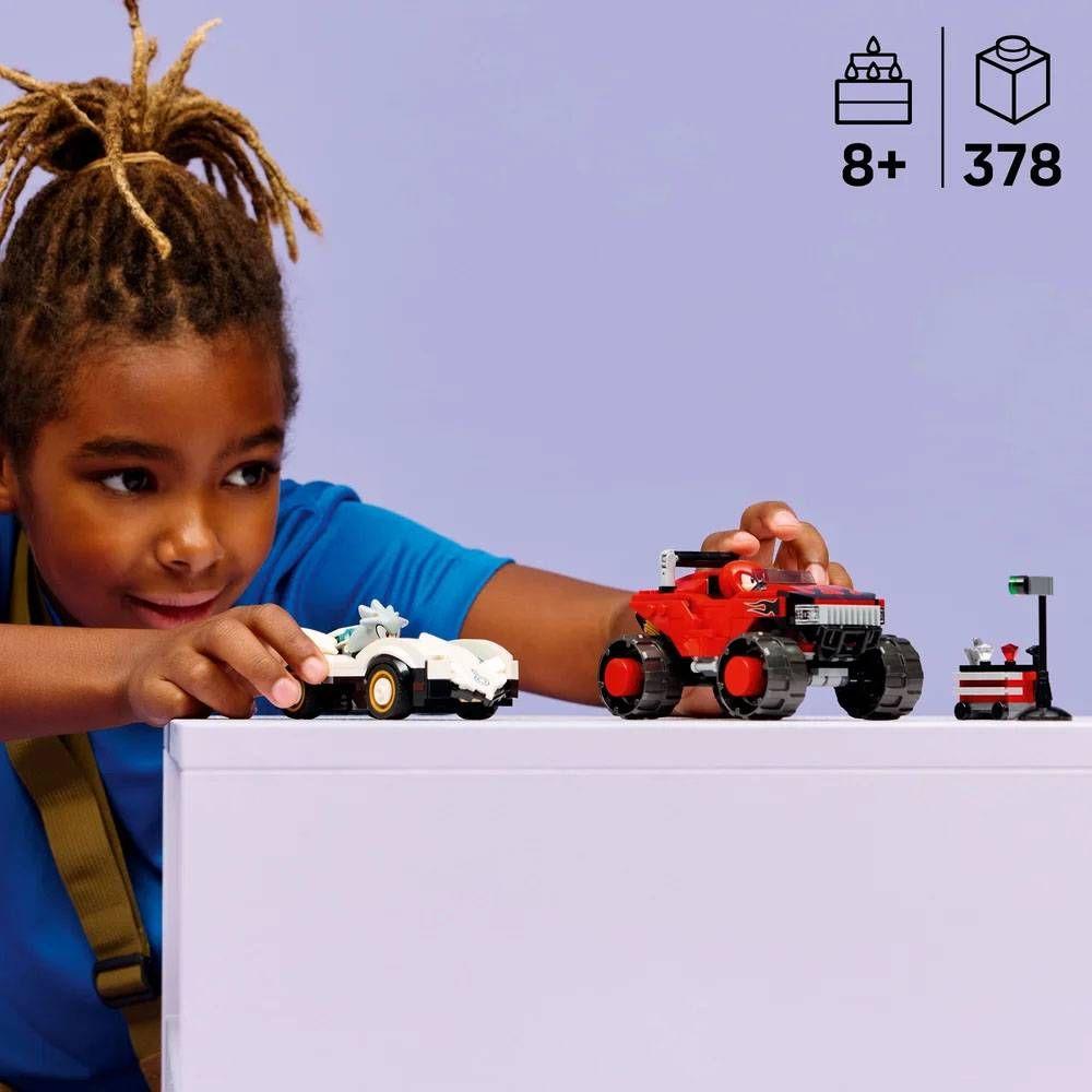 LEGO 77118 Sonic the Hedgehog Carro do Silver contra Monster Truck do Knuckles (8+ anos - 378 peças), miniatura 6