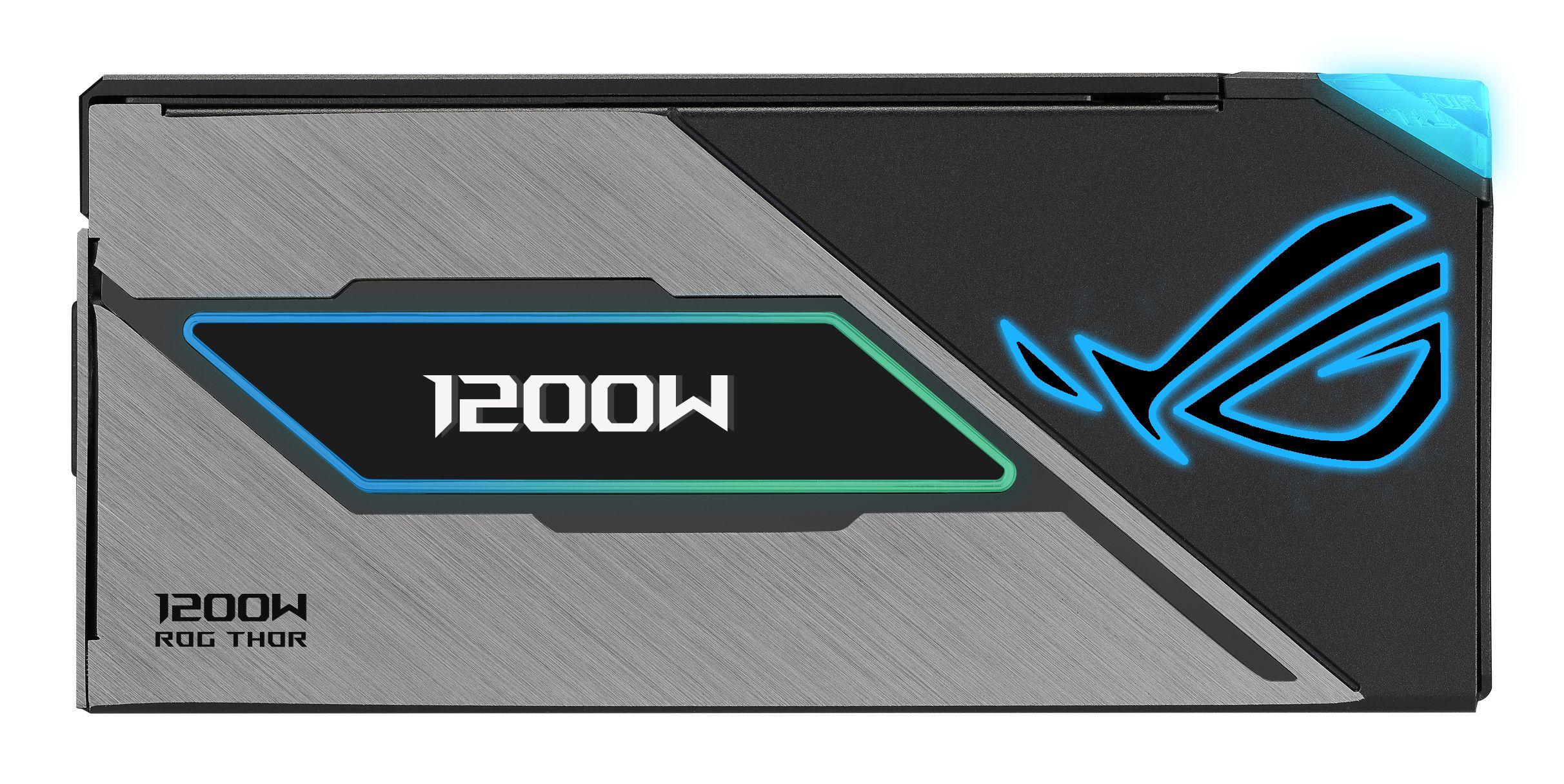 Fonte de Alimentação ASUS ROG Thor 1200W Platinum III (ATX - 1200 W - 80 Plus Platinum - Preto), miniatura 2
