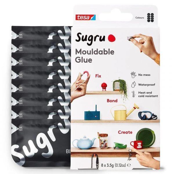 Cola Moldável TESA Sugru (Preto)