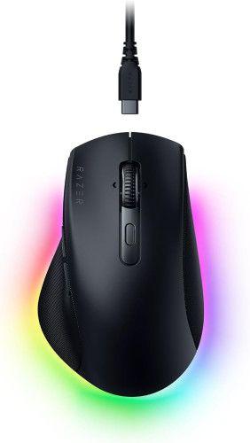 Rato RAZER Pro Click V2 (Mão direita - 30000 DPI - Ótico - Preto)