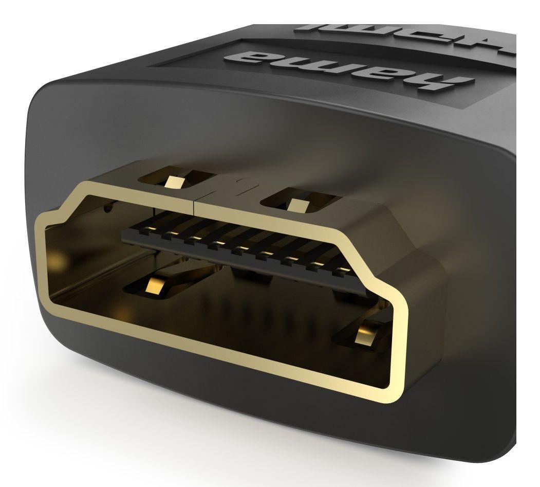 Adaptador HDMI HAMA 00205173 (60 Hz - HDMI Tipo A fêmea - Preto), miniatura 4