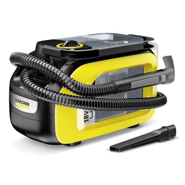 Aspirador de Estofos KÄRCHER SE 3-18 Compact (Altura 26,1 cm - Tapete - Amarelo/Preto)