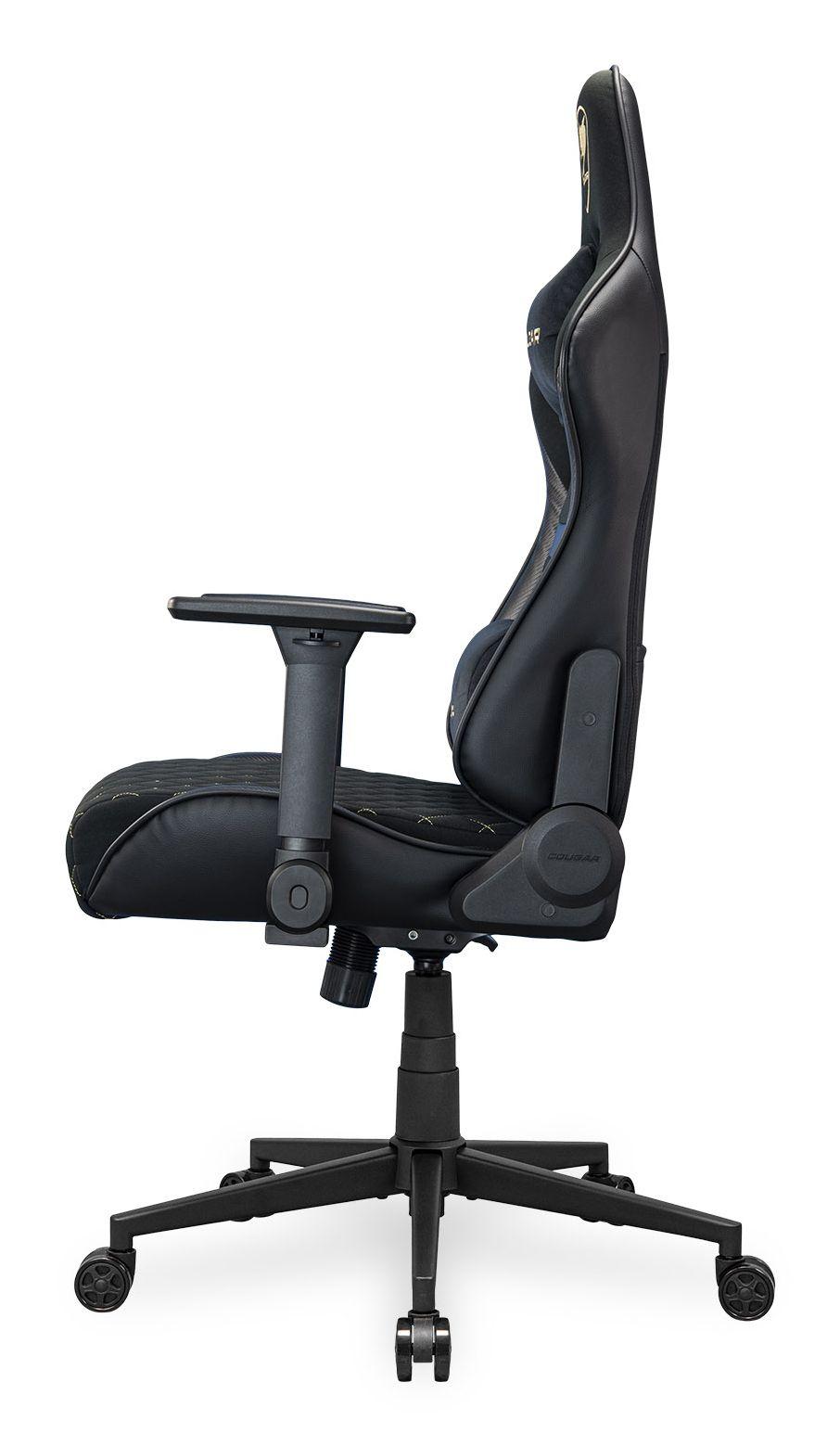 Cadeira Gaming COUGAR ARMOR ONE V2 GOLD F (120 kg - 10 cm - 90–155° - Preto/Dourado), miniatura 5