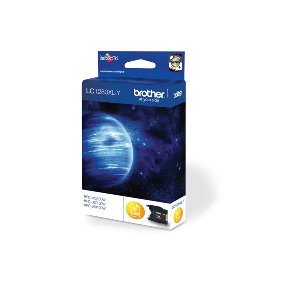 Tinteiro BROTHER LC1280XLY (1200 páginas - Amarelo) — miniatura 2