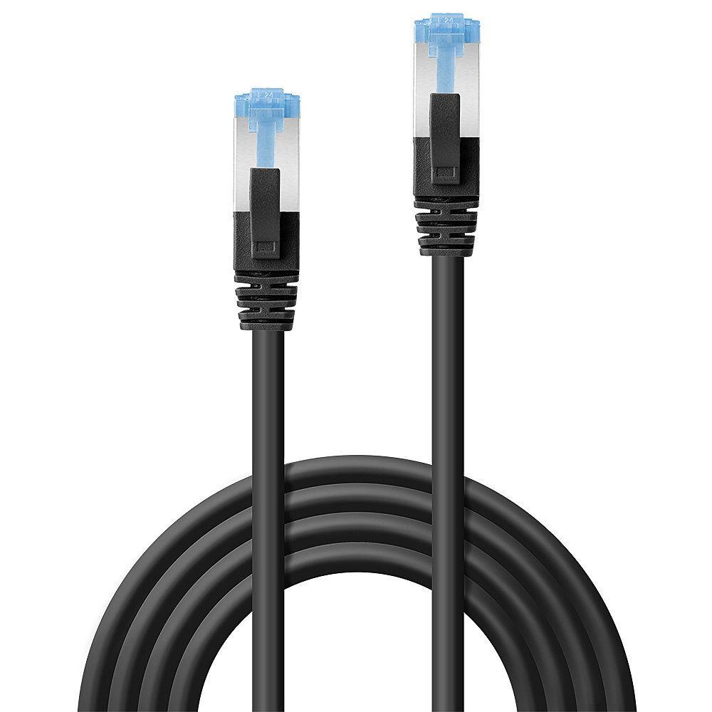 Cabo de Rede LINDY 47418 (10 m - Cat6A - RJ-45 macho - Preto), miniatura 3