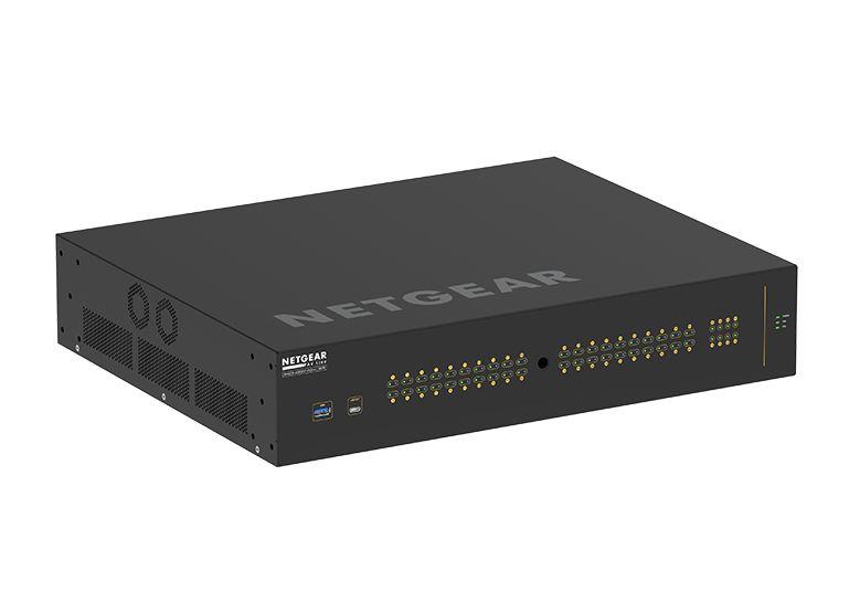 Switch Gerido NETGEAR AV Line M4250-40G8XF-PoE++ GSM4248UX-100EUS (Gigabit Ethernet - 240 Gbit/s - PoE ativo - Preto), miniatura 3