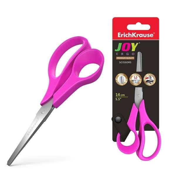 Tesoura ERICHKRAUSE Joy Ergo (Aço inoxidável - 14 cm), imagem 1