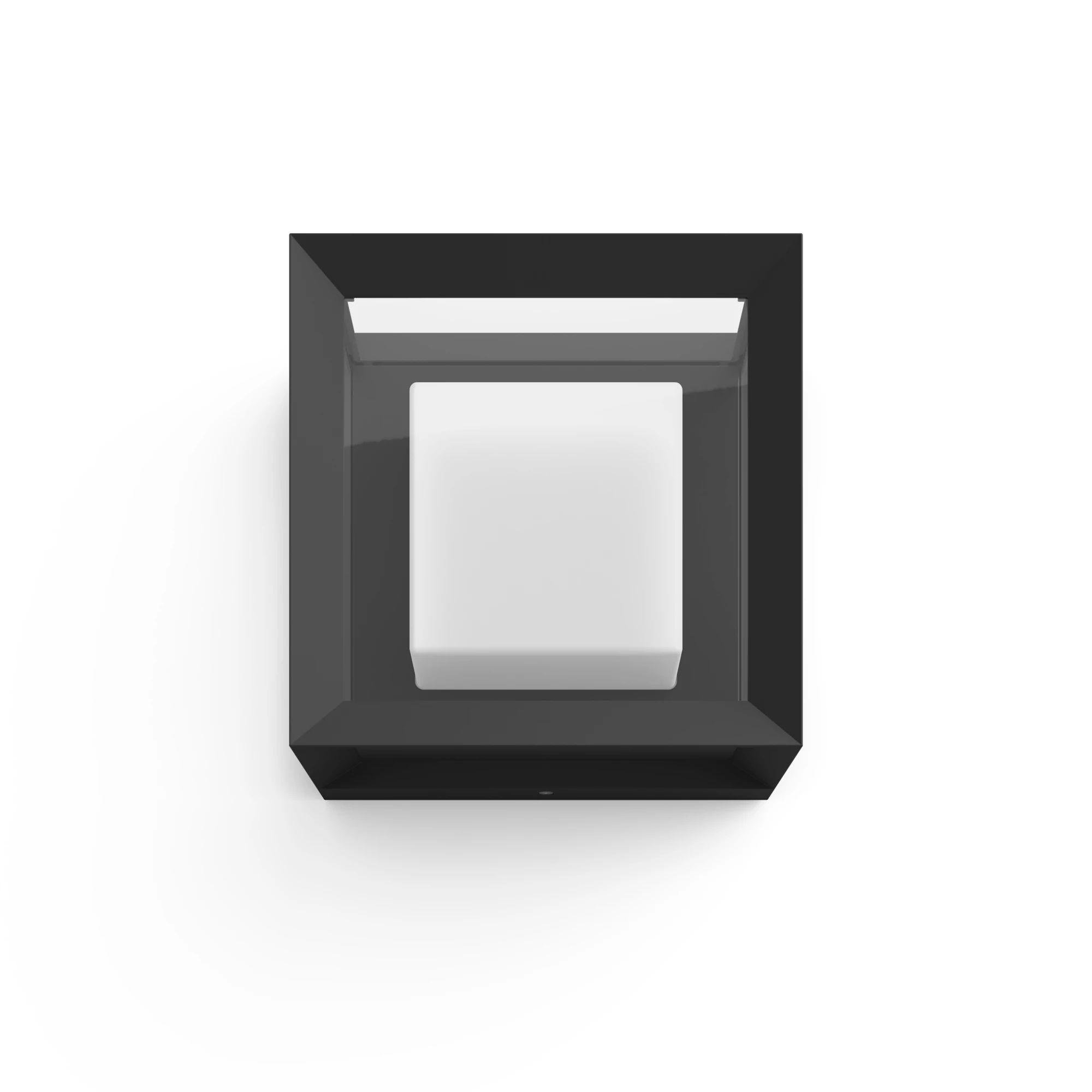 Aplique de Parede Exterior PHILIPS Hue Econic White & Color Ambiance (Bluetooth e Zigbee - Preto) — miniatura 3