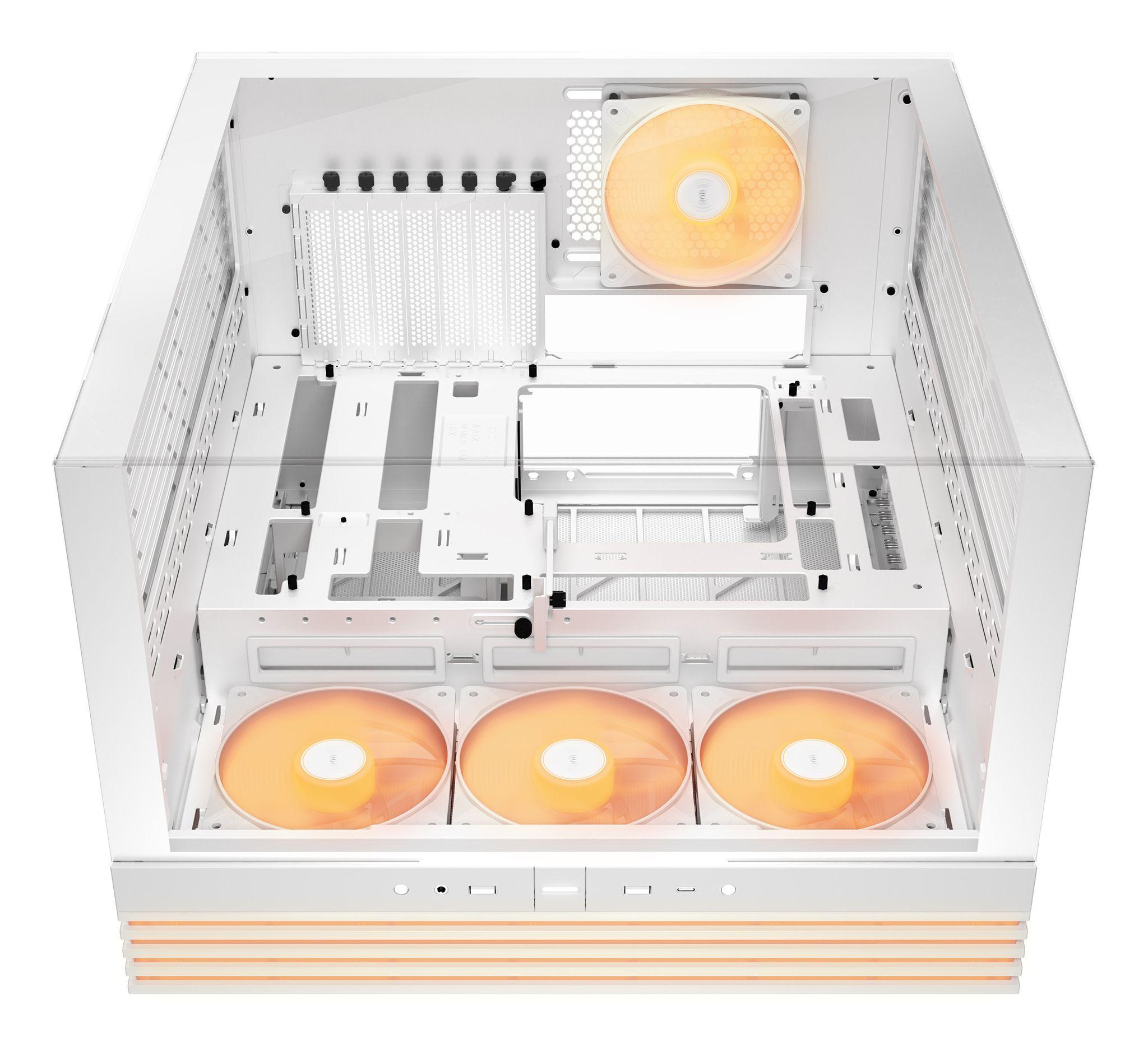 Caixa PC BE QUIET! LIGHT BASE 600 LX (ATX, micro-ATX, Mini-ITX - ATX, PS2 - Midi Tower - Branco) — miniatura 6