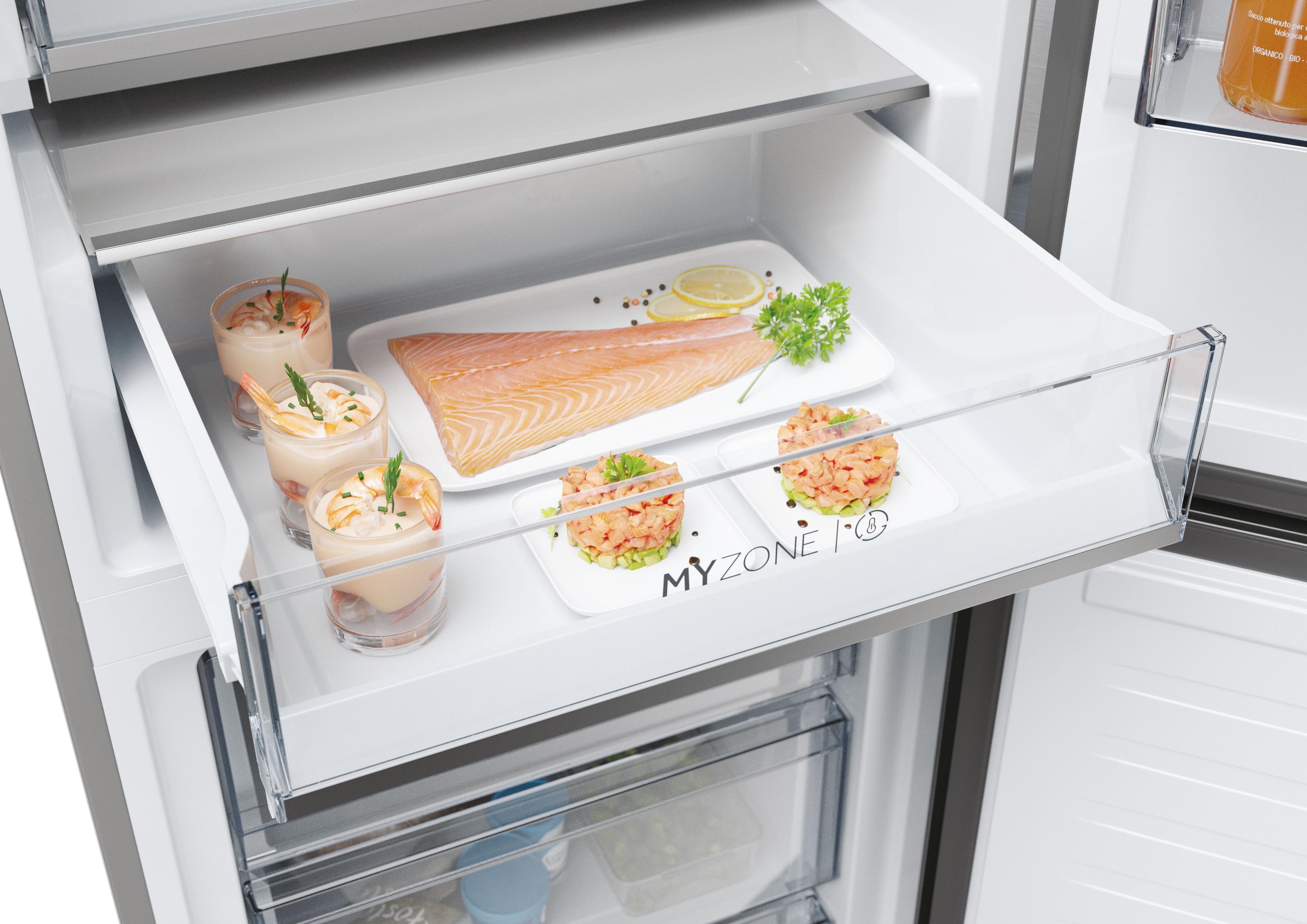 Frigorífico Combinado Independente HAIER HDPW5620ANPK (409 l - hOn - 205x59,5x66,7 cm - Inox) — miniatura 9