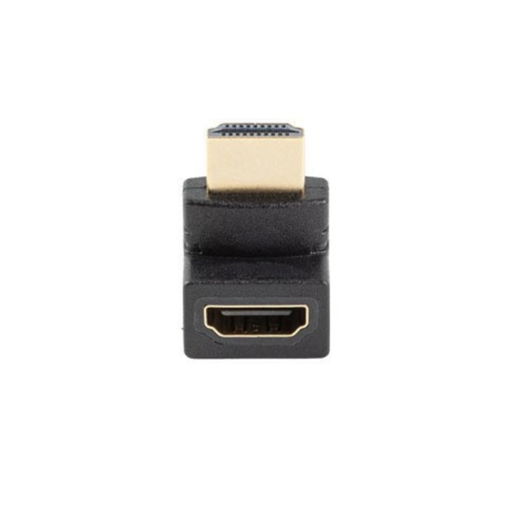 Adaptador HDMI LANBERG AD-HDMI-04 (240 Hz - HDMI Tipo A macho, em ângulo - Preto)