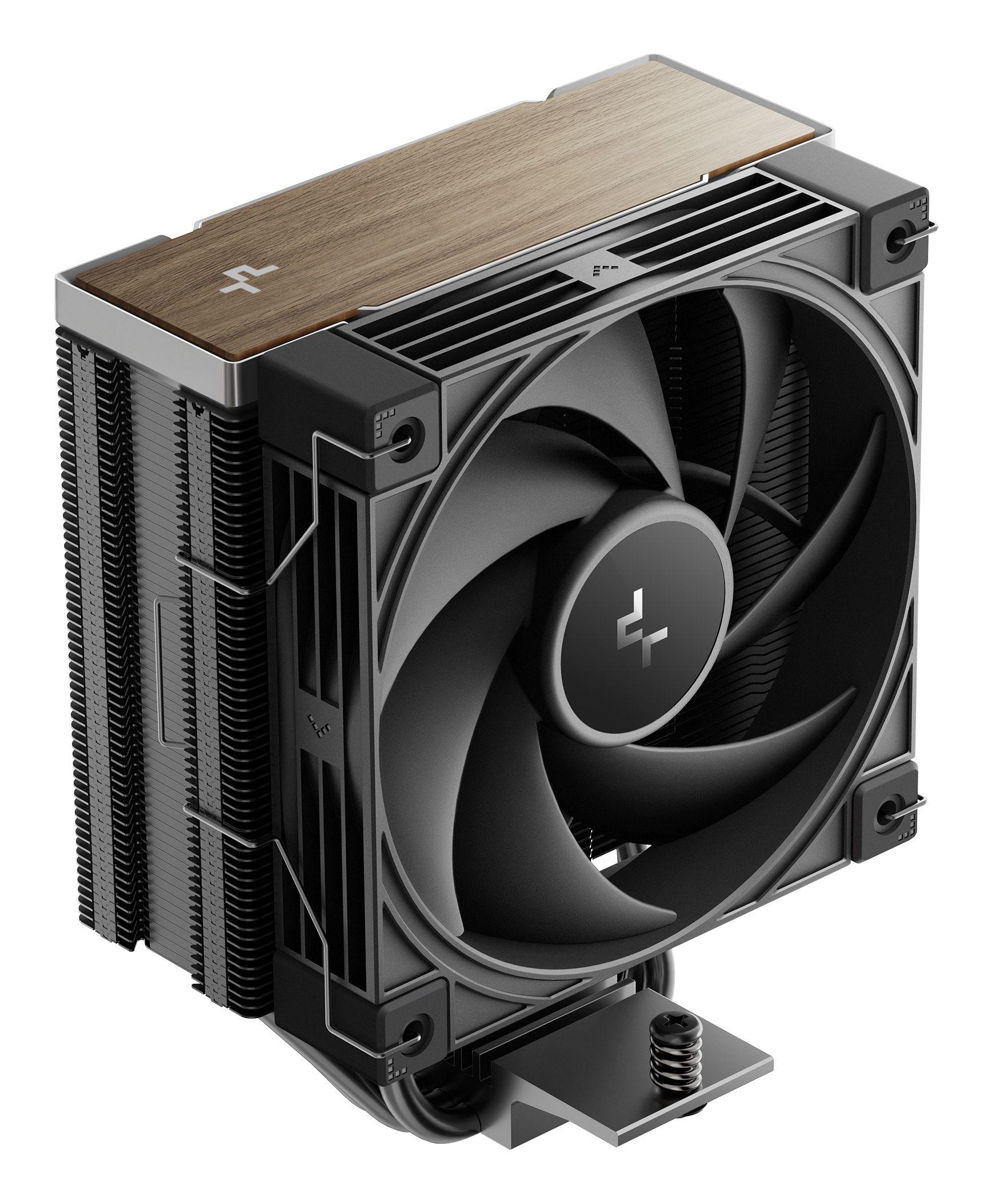 Refrigerador de CPU DEEPCOOL AK400 G2 (Alumínio - Preto/Madeira)