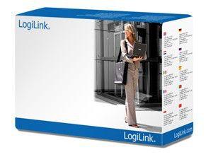 Cabo de Alimentação LOGILINK CP090 (1,8 m - Macho - Fêmea - Preto)