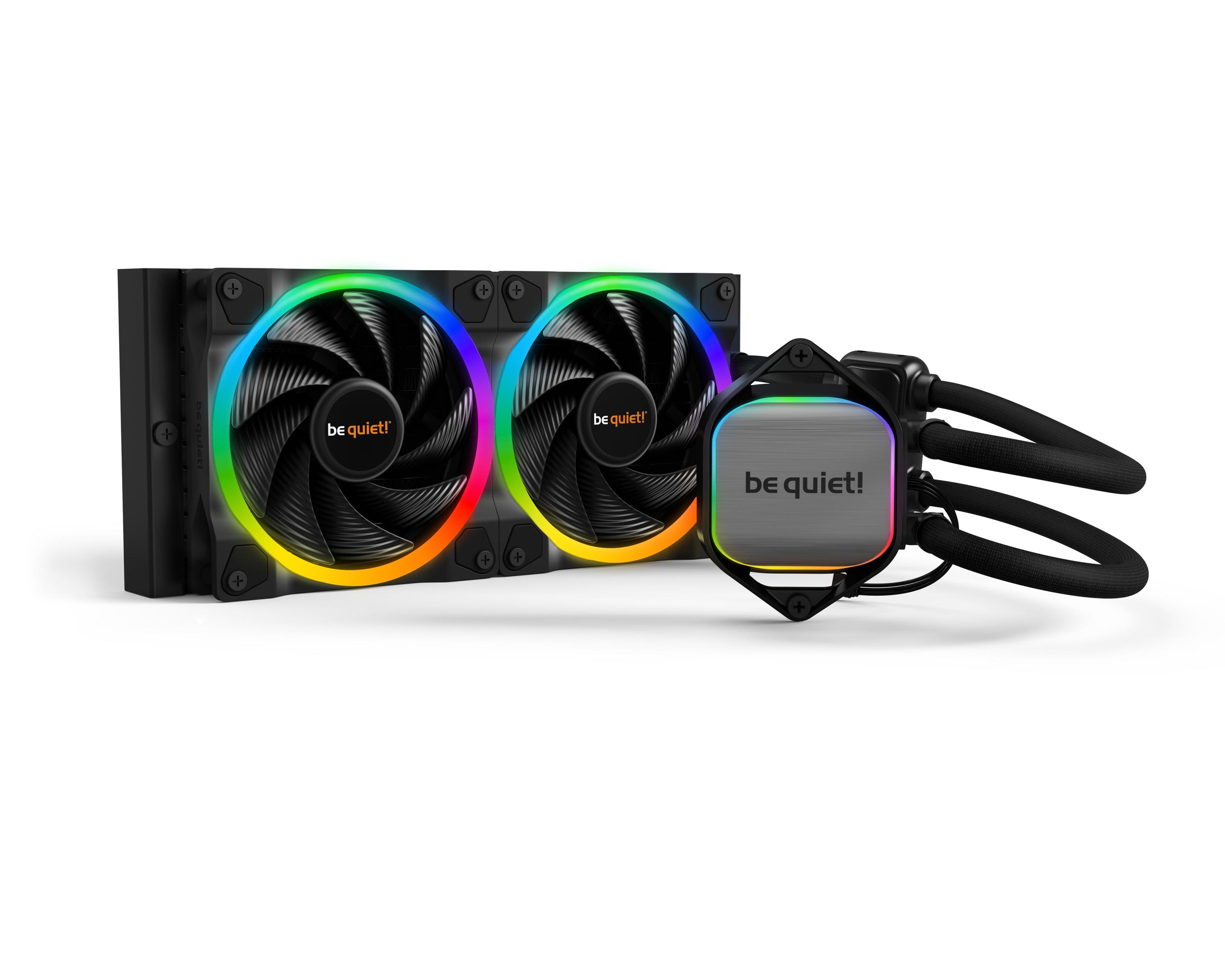 Refrigeração Líquida Tudo-em-Um BE QUIET! Pure Loop 2 FX 240mm (120 mm - 2 ventoinhas - 2500 RPM - Preto)