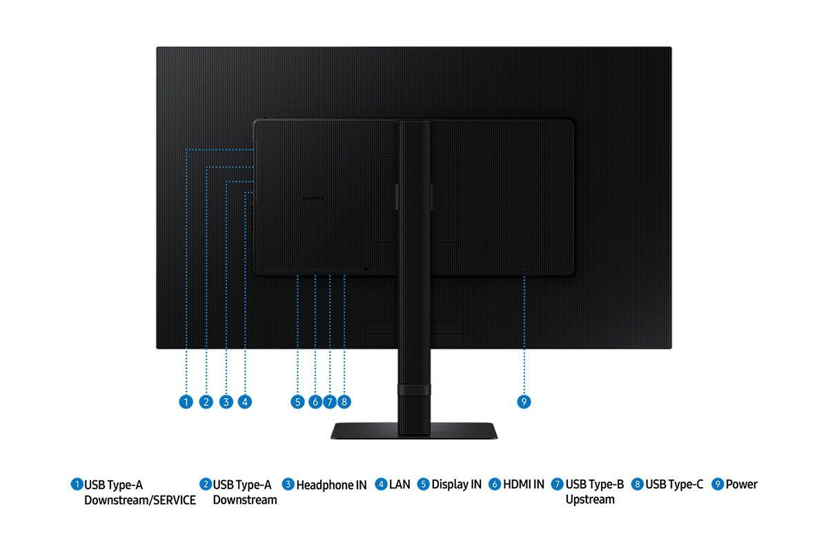 Monitor SAMSUNG ViewFinity S8 S32D800UAU (32" - VA - 60 Hz - Preto) — miniatura 13