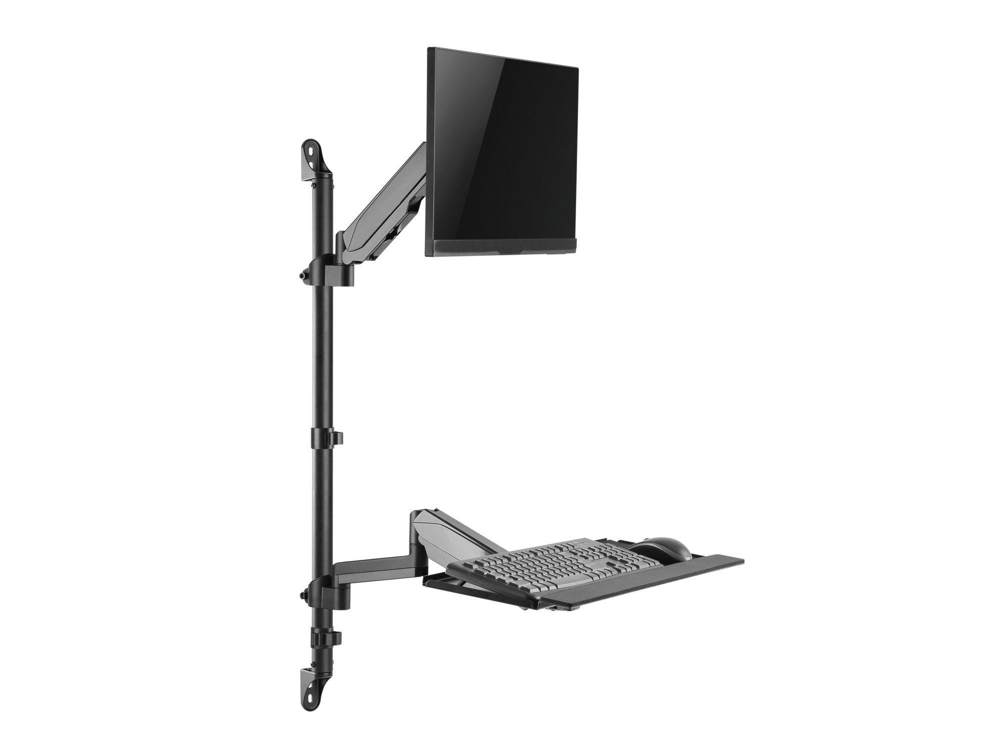 Posto de Trabalho de Parede para Monitor EQUIP 650170 (81,3 cm - Preto), miniatura 7