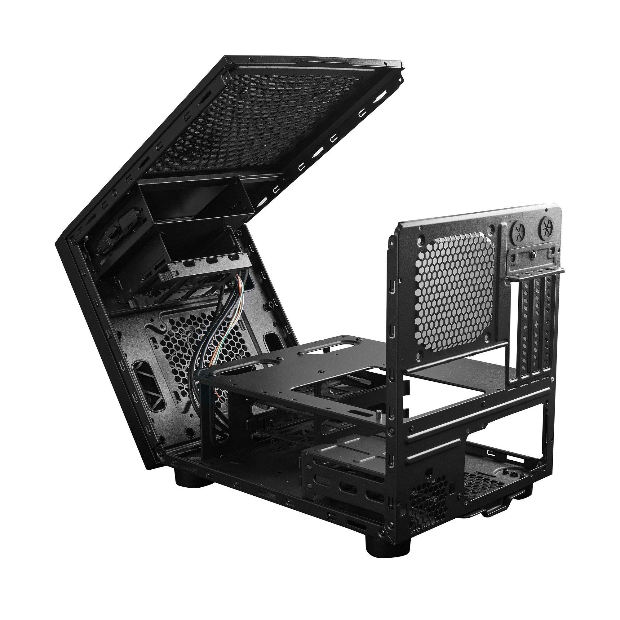 Caixa de Computador CHIEFTEC CI-02B-OP (Micro ATX, Mini-ITX - Cubo - SPCC - Preto) — miniatura 11