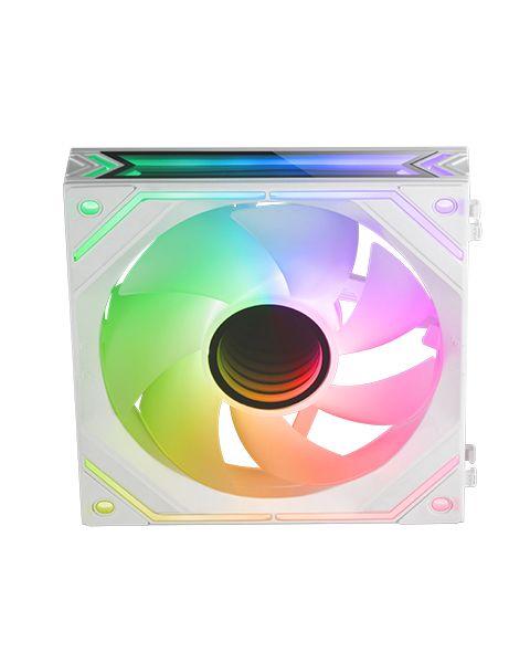 Ventoinha para Caixa de PC MARS GAMING MF-LINKFINITYW (Sim, ARGB - Branco)