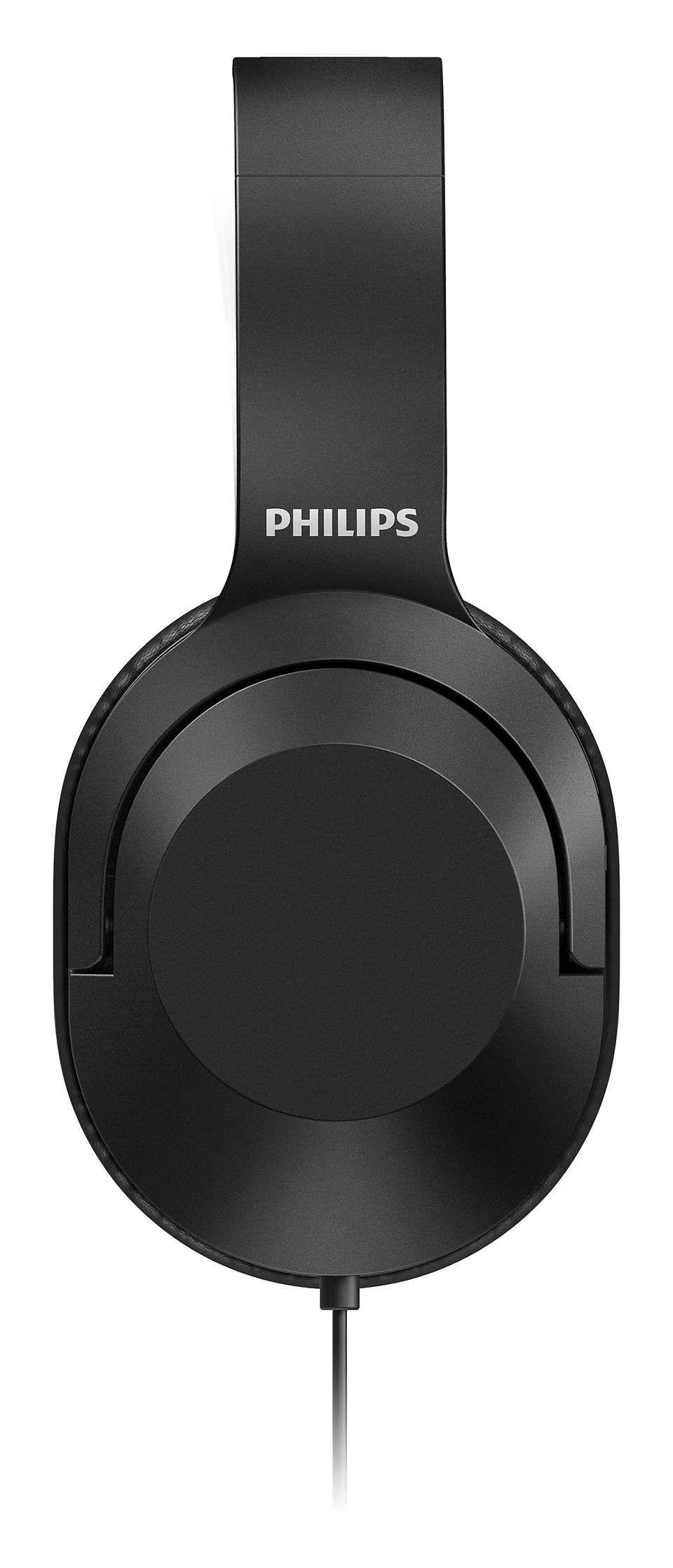Auscultadores PHILIPS TAH2005BK/00 (Com fios - Over-ear - 4 cm - Preto), miniatura 5