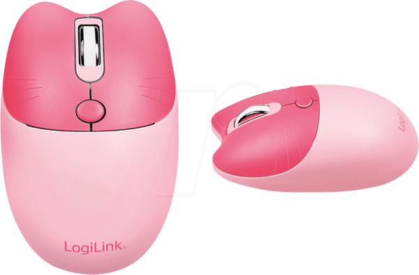 Conjunto de Teclado e Rato LOGILINK ID0220 (DE - Sem fios 2,4 GHz - Rosa) — miniatura 3