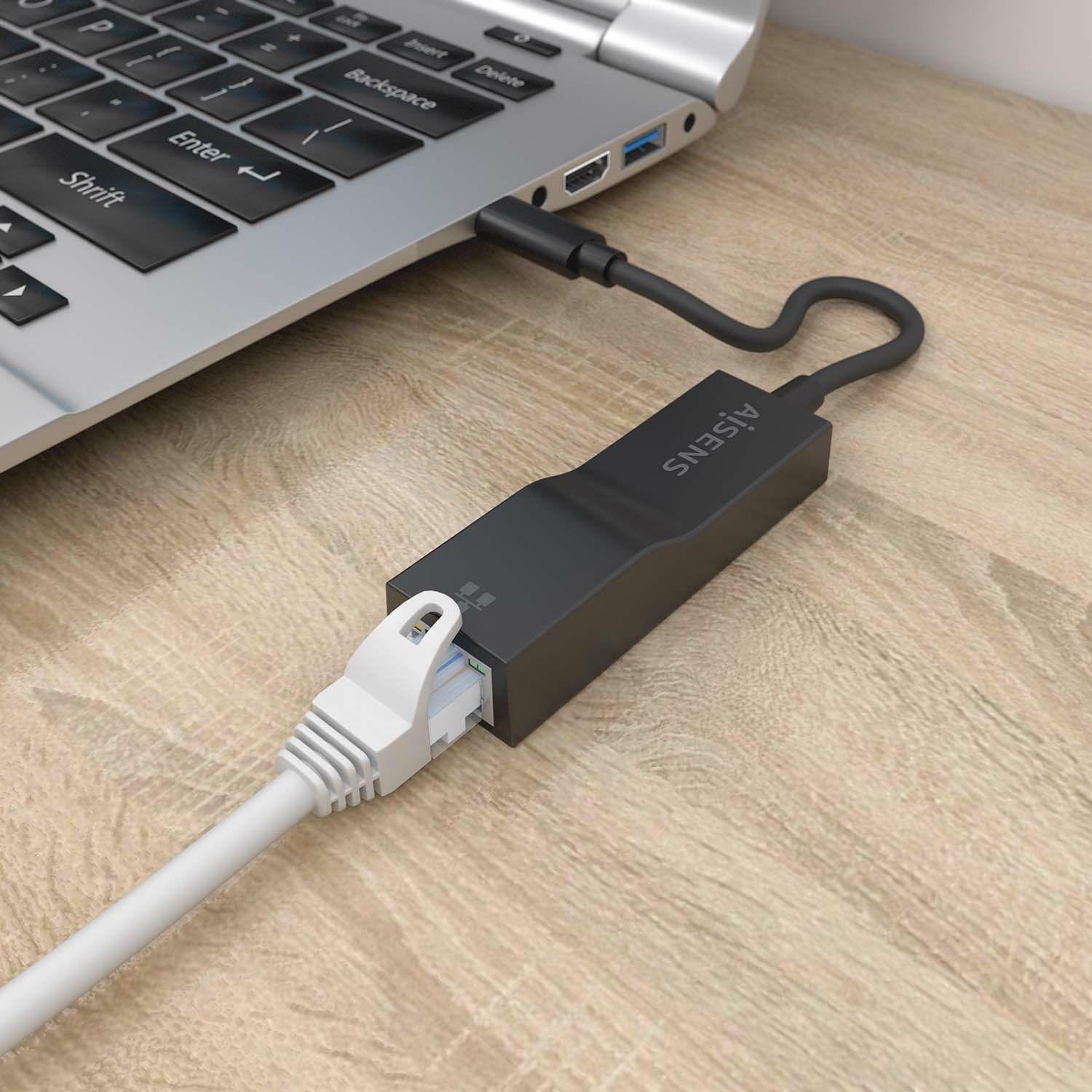 Adaptador USB-C AISENS A109-0765 (USB Type-C - 1000 Mbit/s - Preto), miniatura 5